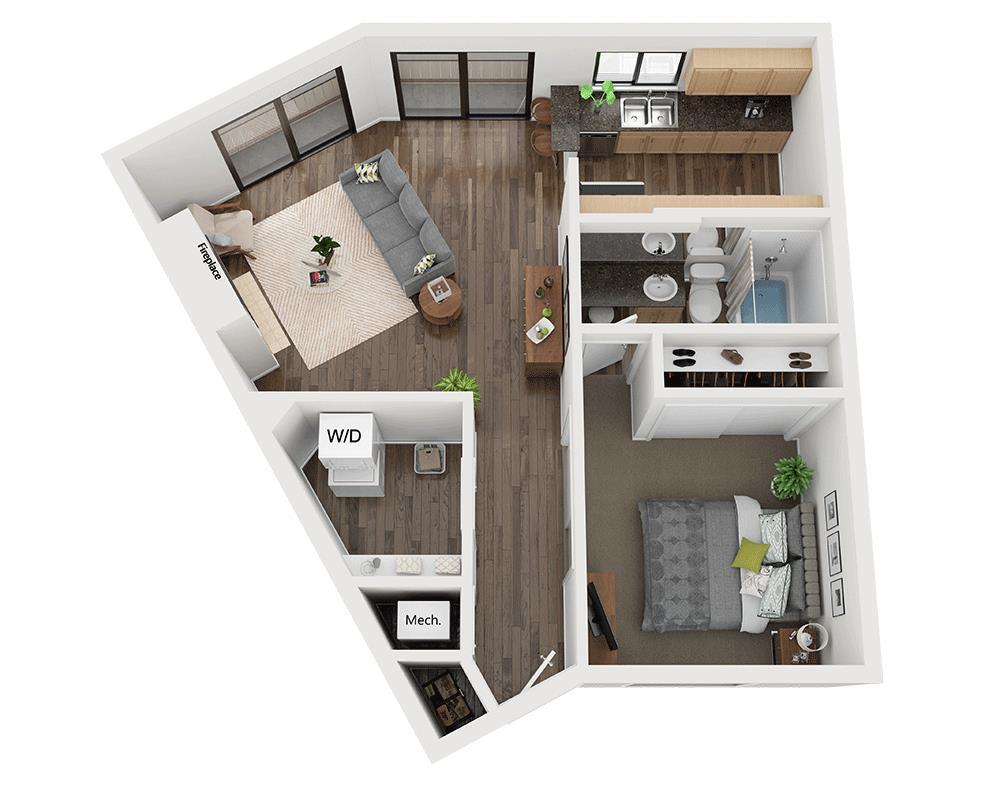Floor Plan - Santa Catalina