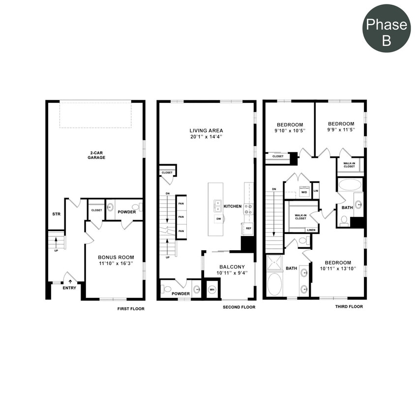 Floor Plan - The Homes - Plan 6