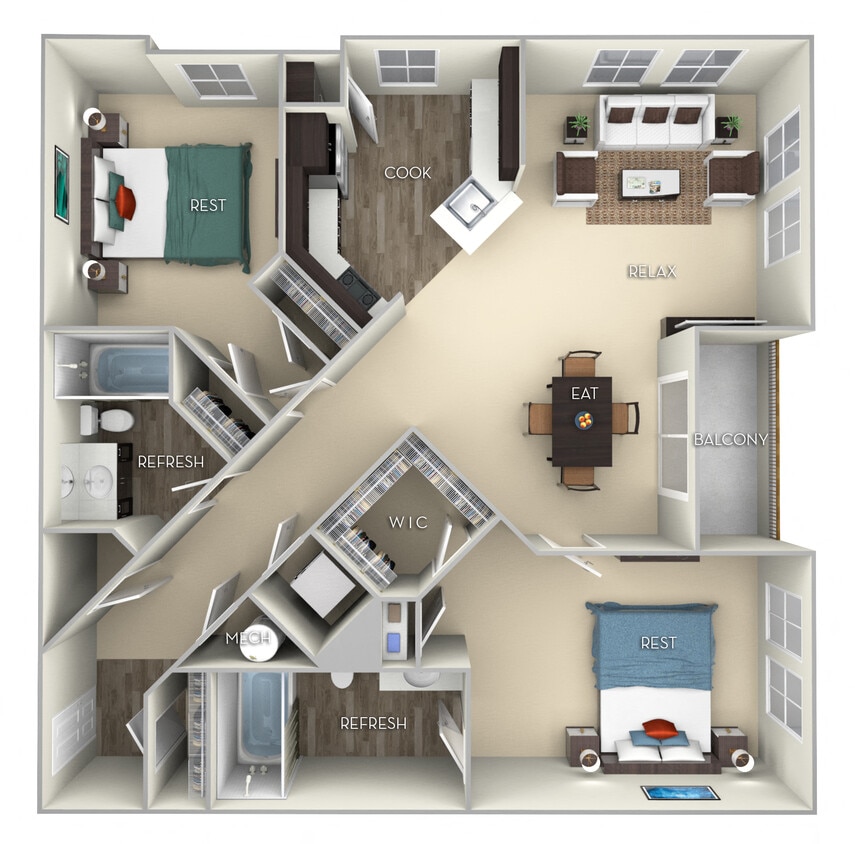 Floor Plan - Ellicot