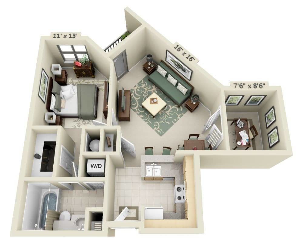 Floor Plan - A1AD