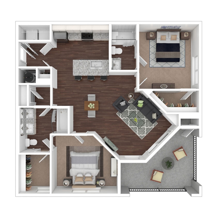 Floor Plan - The Fayette