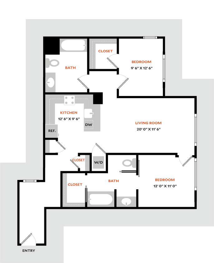 Floor Plan - Plan 2M