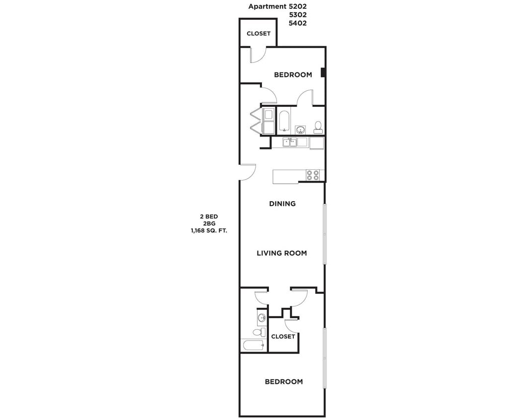 Floor Plan - 2BG