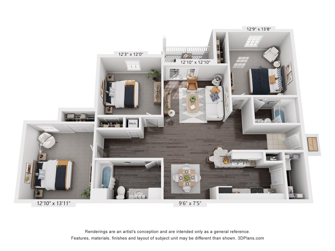 Floor Plan - THE KILDARE