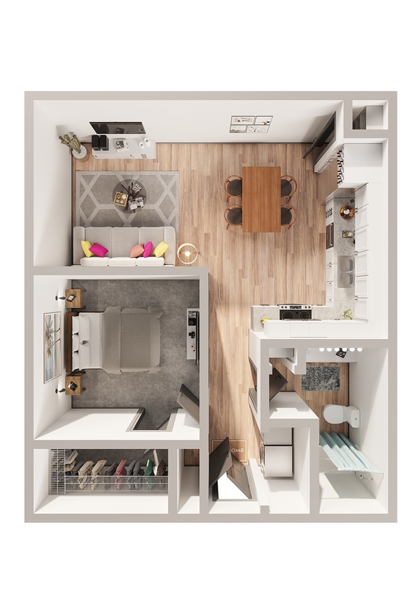 Legacy North - A1JU1 Floorplan - A1J