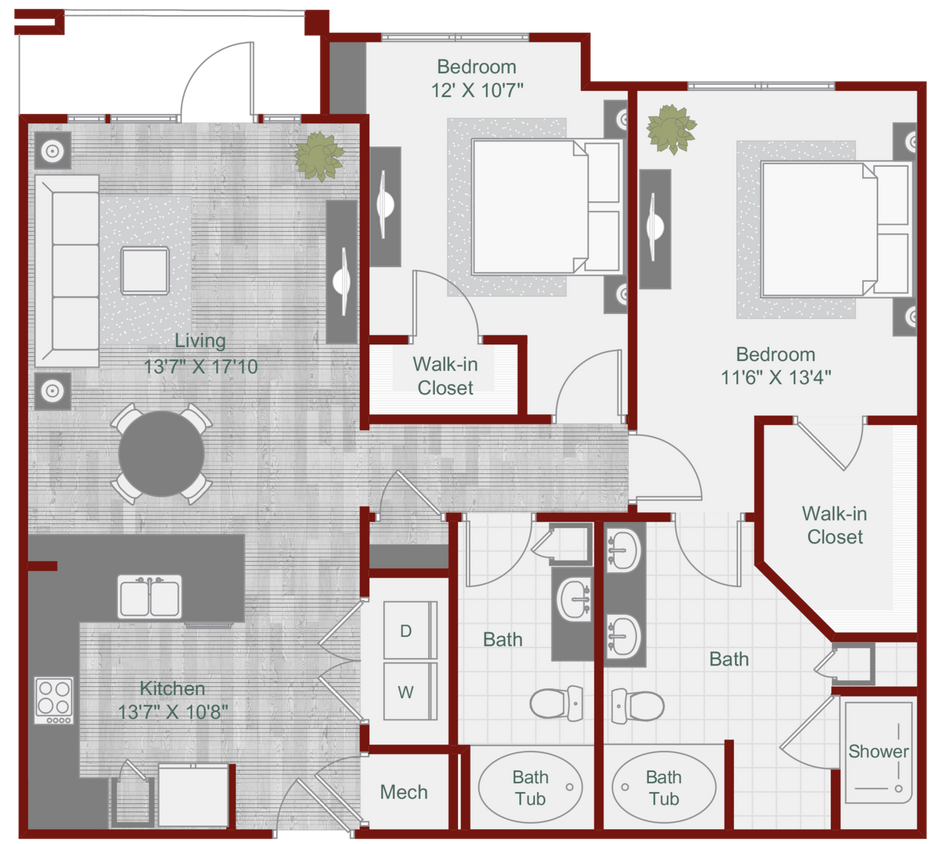 Floor Plan - B1-3