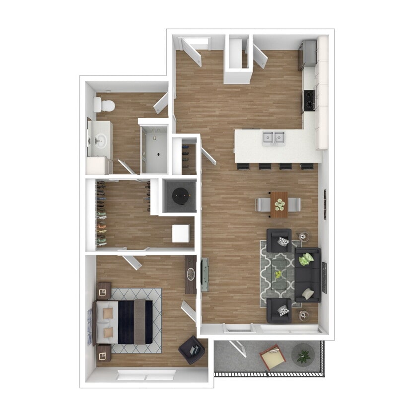 Floor Plan - The Ellington