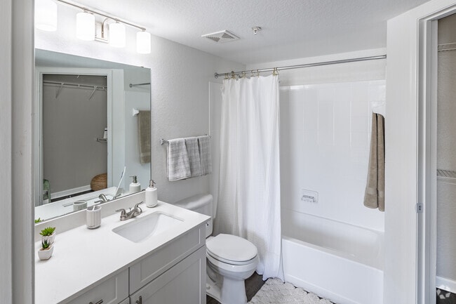 Pelican 2BR, 2BA - 962SF - Primary Bathroom - The Point at Naples