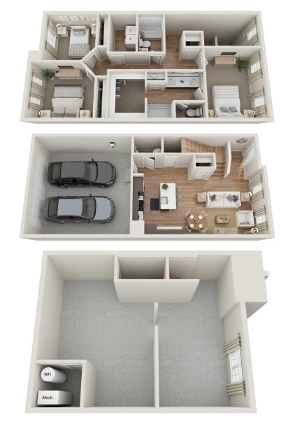 Floor Plan - Cameron Furnished