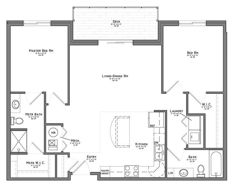 Floor Plan - Boulevard