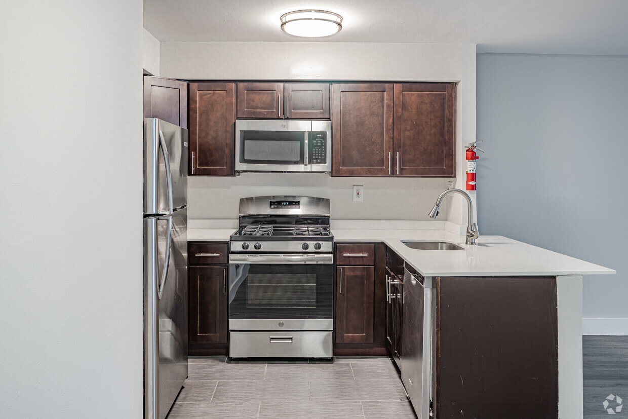 Floor Plan - 1 Bed, 1 Bath Upgraded