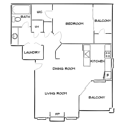 Floor Plan - Design 1C
