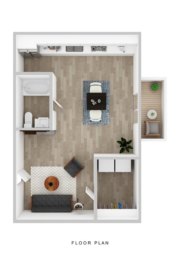 Studio Floorplan - Studio