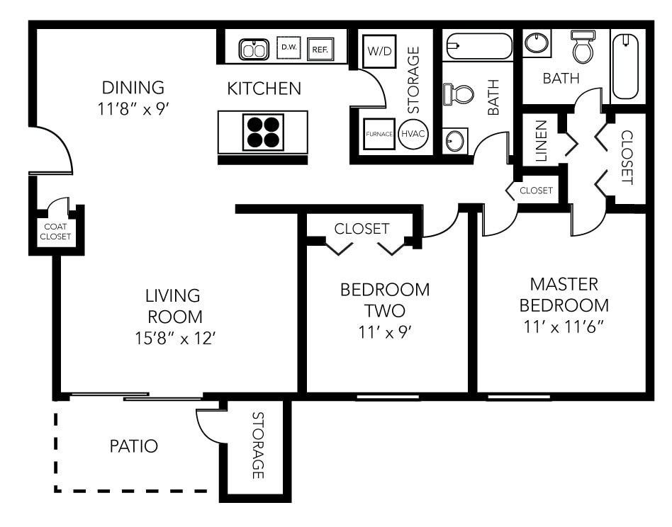 Floor Plan - The Willows