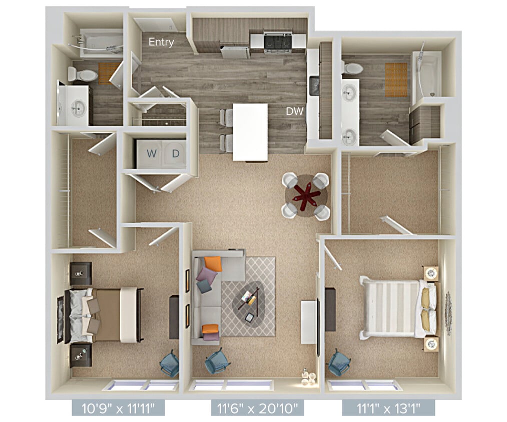 Floor Plan - B8-1124