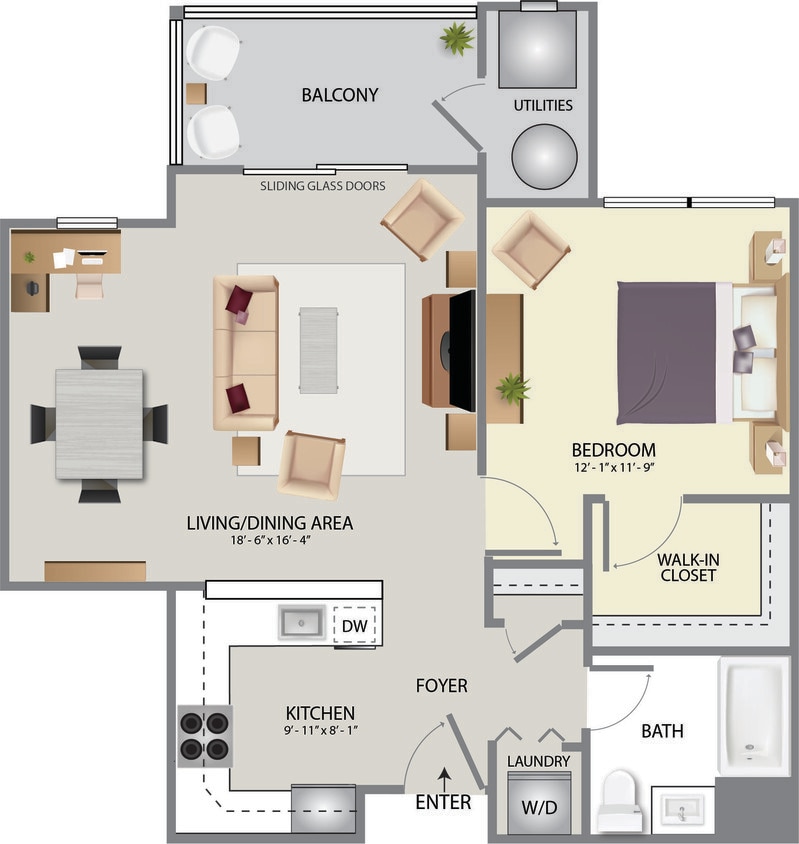Floor Plan - Metro II