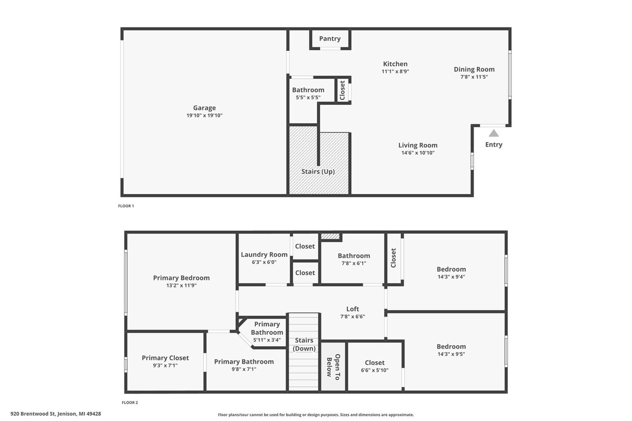 Floor Plan - Fern Hill 2 Car GRG 