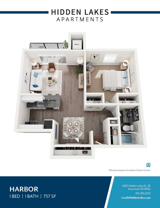Floor Plan - The Harbor