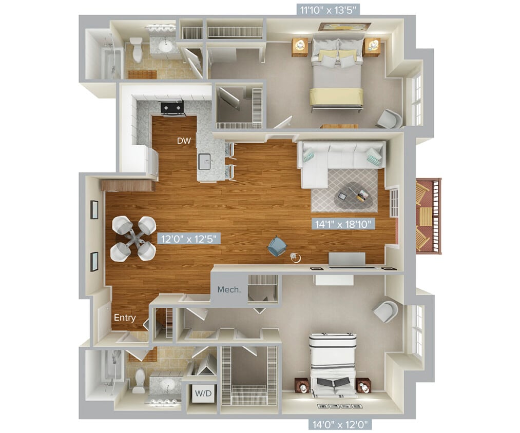 Floor Plan - B25-1300