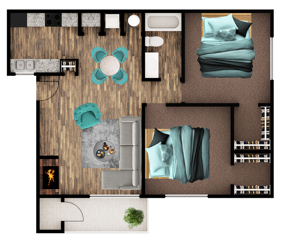 Floor Plan - Canary