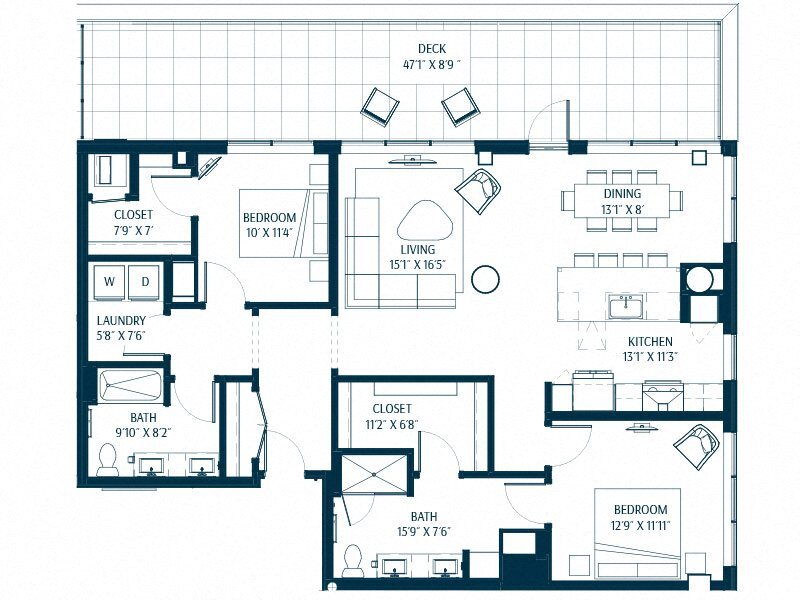 Floor Plan - Penthouse CP8