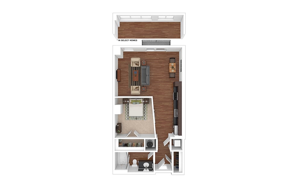 Floor Plan - A6 - The Blair