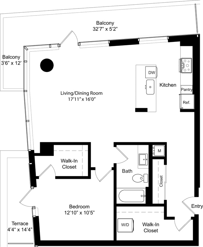 Floor Plan - A19 Level 36-38