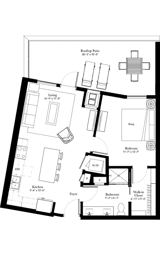 Floor Plan - Yarrow (A4.1)