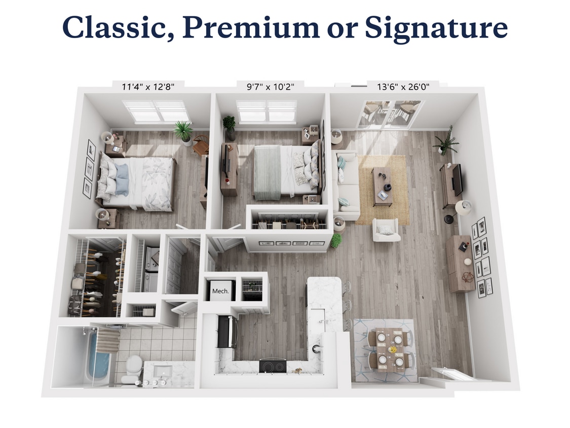Floor Plan - Beach