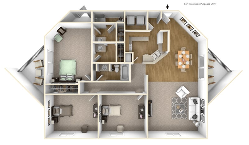 Floor Plan - Sycamore