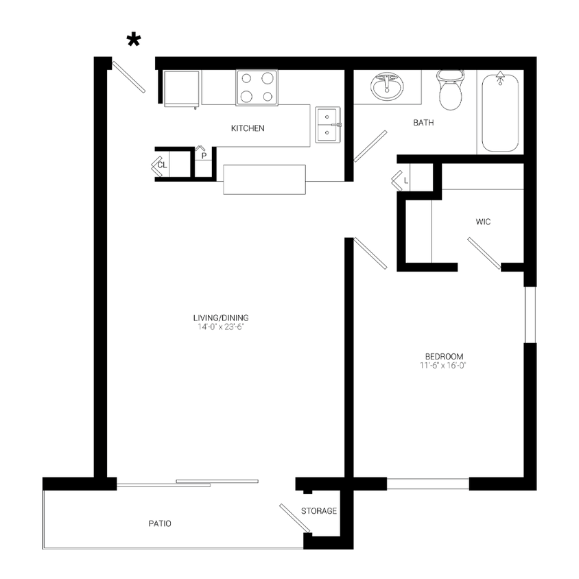 Floor Plan - The Atlantic