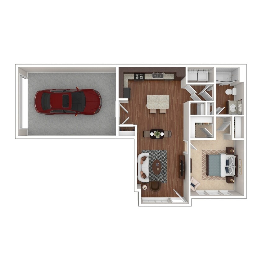 A1G 3D Floor plan - A1G