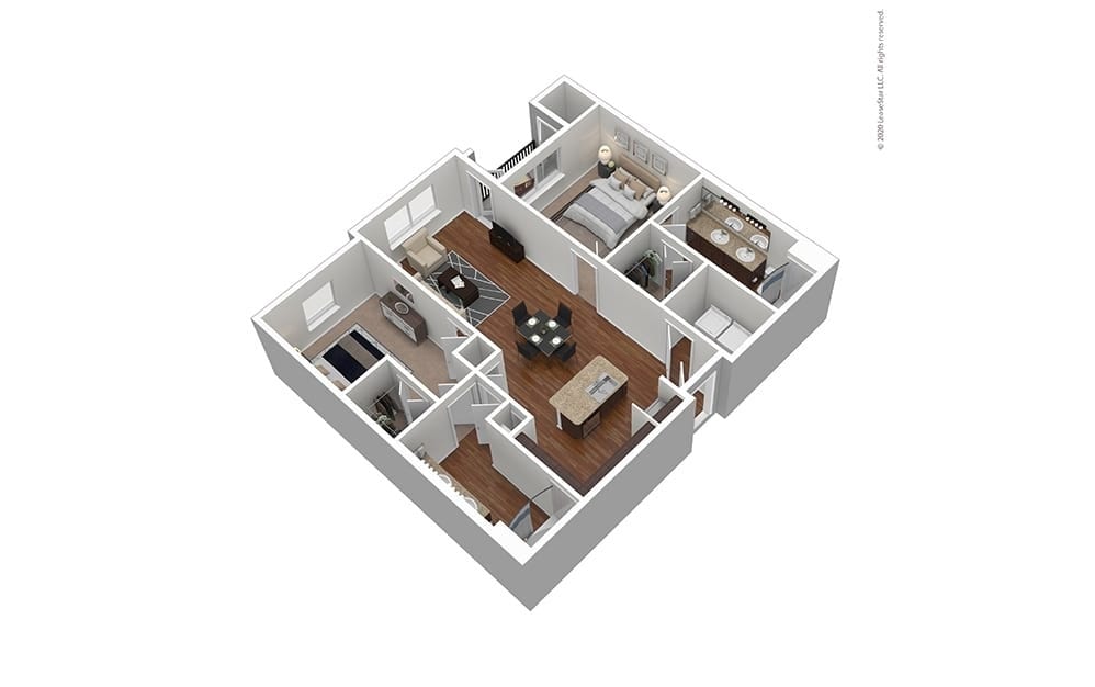 Floor Plan - Hall Park