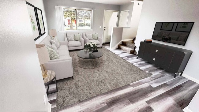 Living Room - Village Townhomes