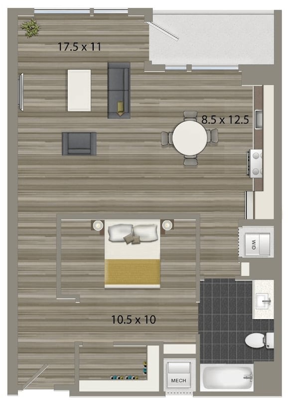 Floor Plan - 1-G
