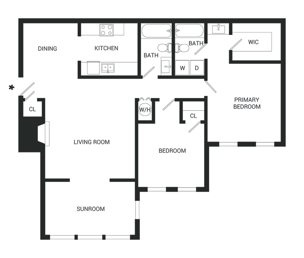 Floor Plan - Rosewood