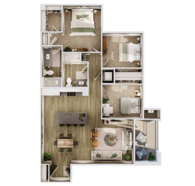 Floor Plan - 3A