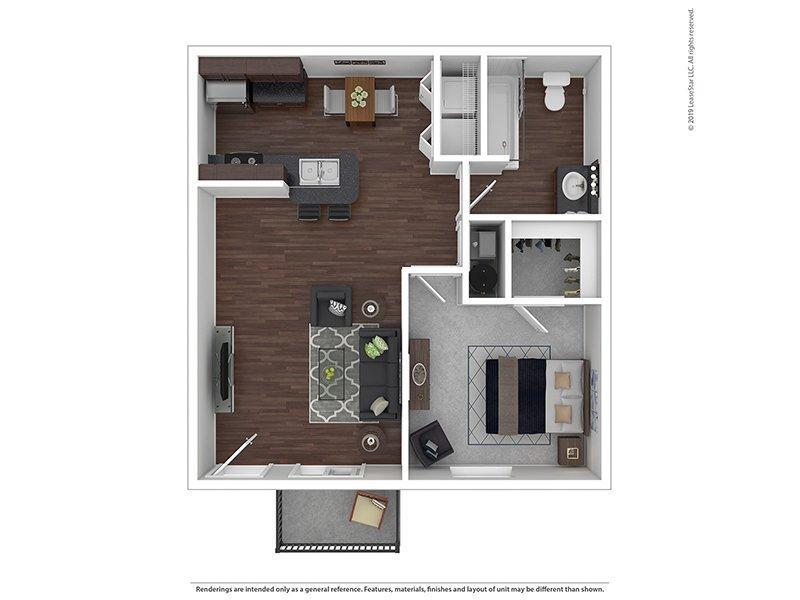 Floor Plan - Cedar Brook Flat