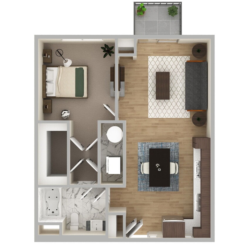 Floor Plan - The Countryside