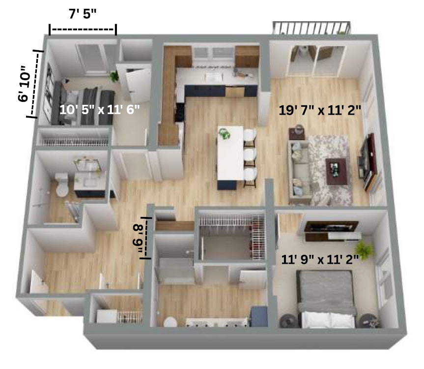 Floor Plan - B1.3