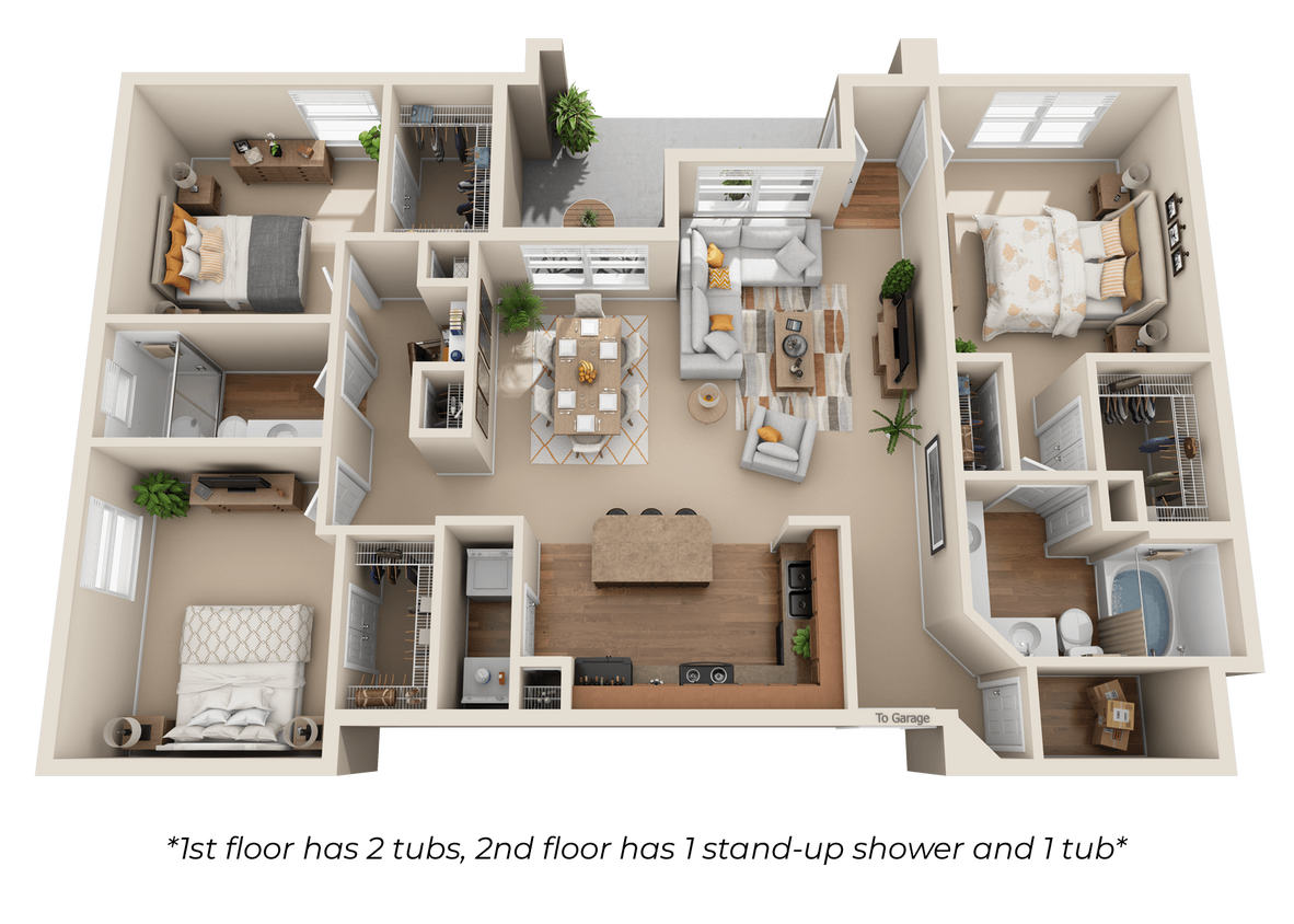 Floor Plan - The Ft. Worth