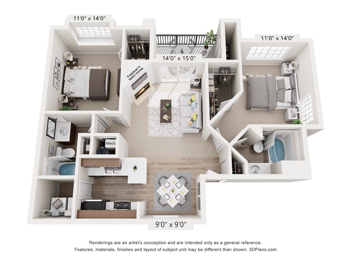 Floor Plan - Polar Bear