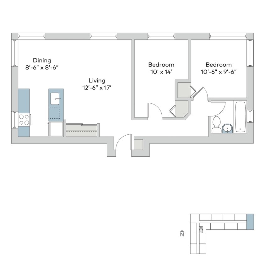 Floor Plan - 701ea2bB