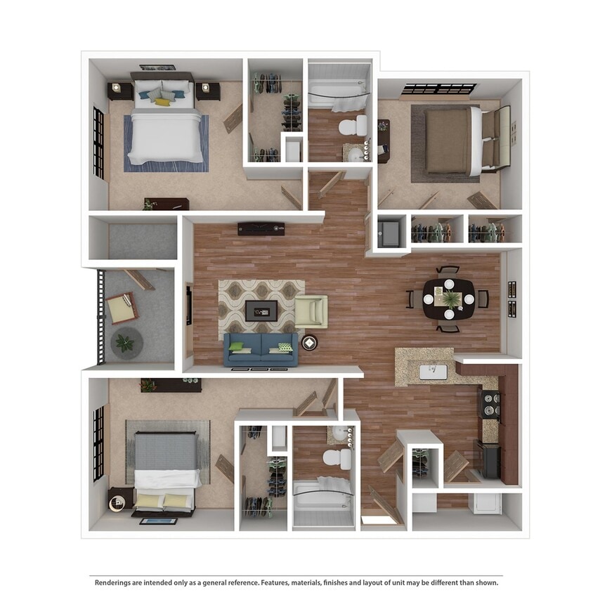 Reserve83_3D_TheRedwood_3b2b_1300sqft - C1