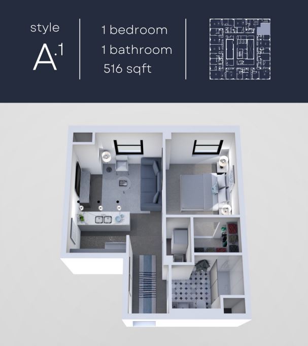 Floor Plan - Unit A.1