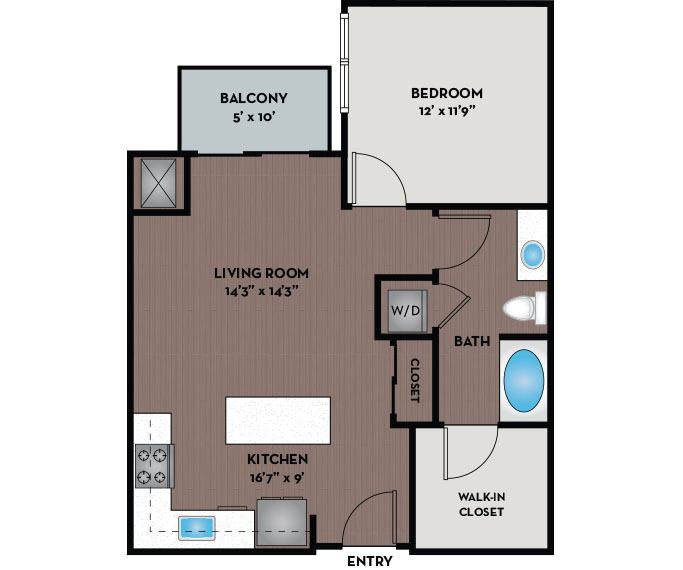 Floor Plan - Metro VII