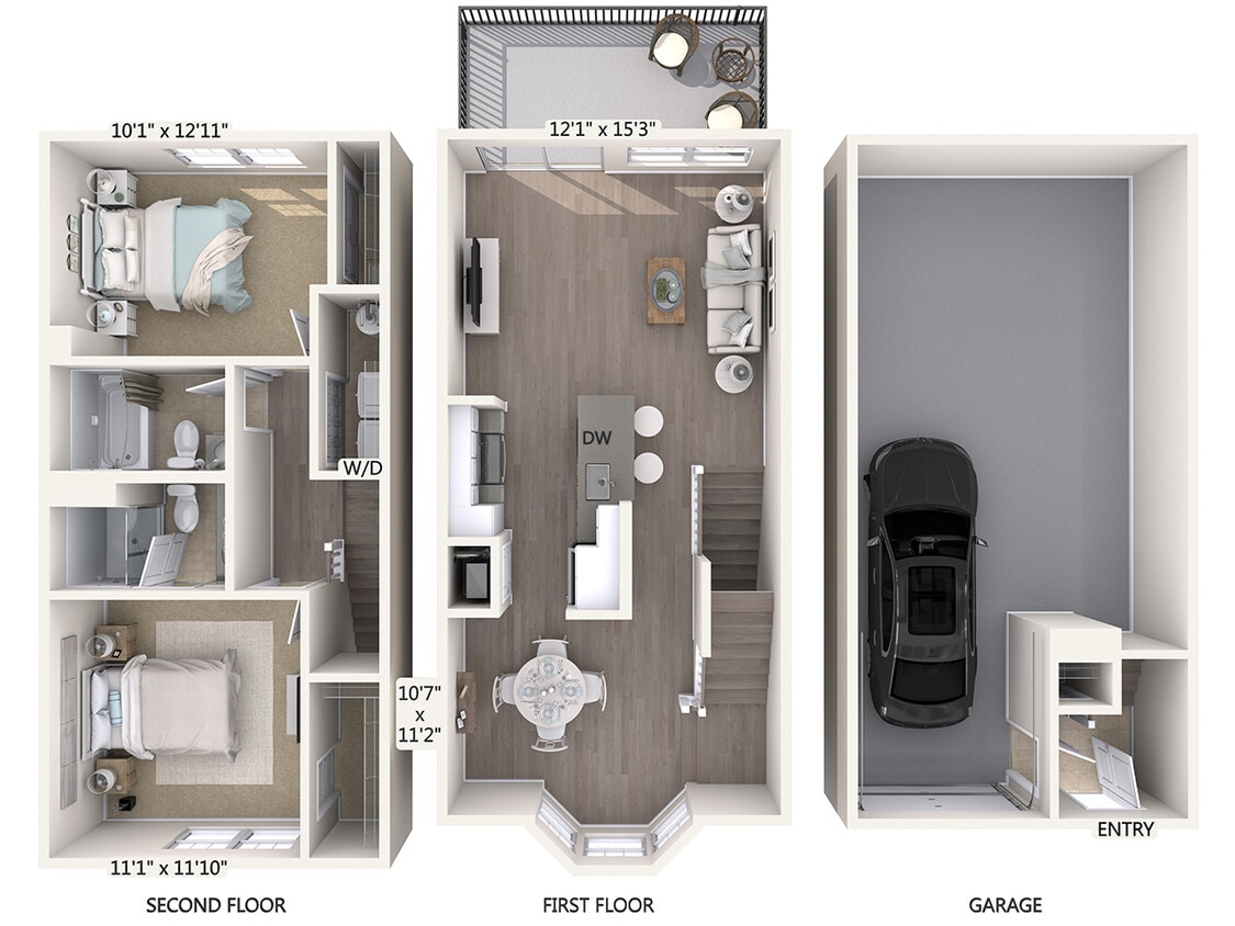 Floor Plan - B1TB