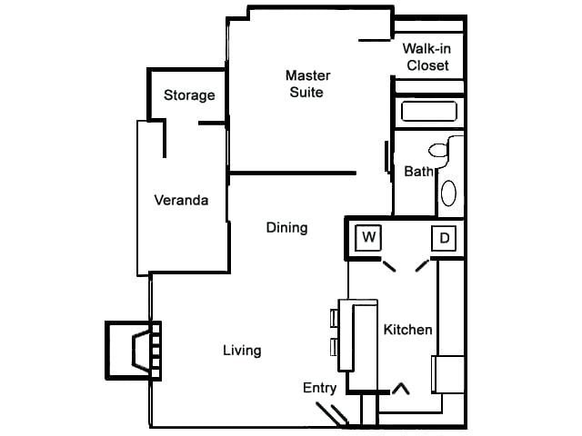 Floor Plan - Thoreau