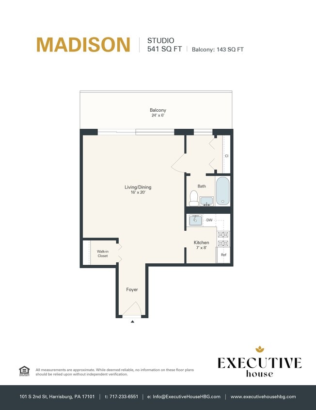 Floor Plan - The Madison