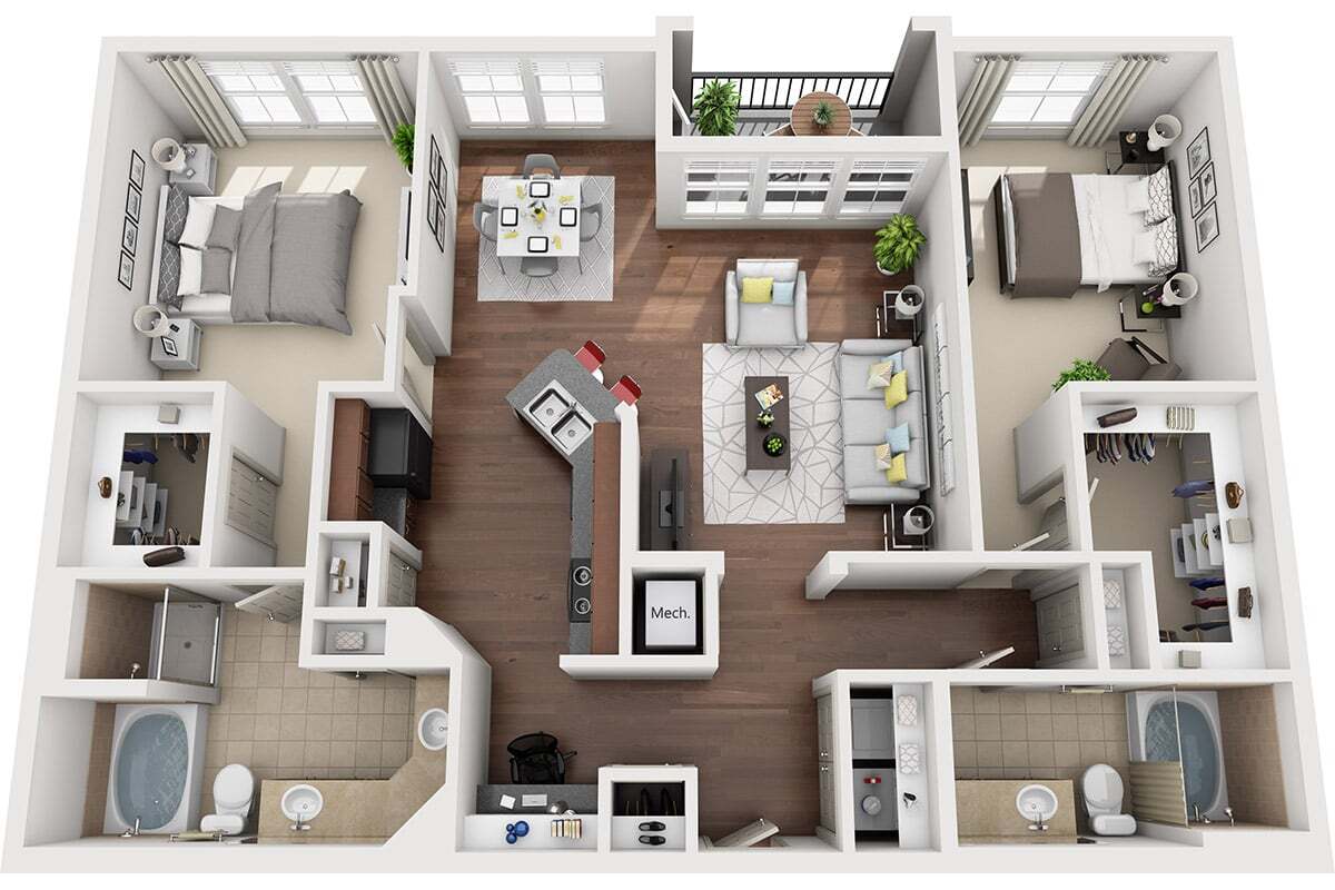 Floor Plan - Travis